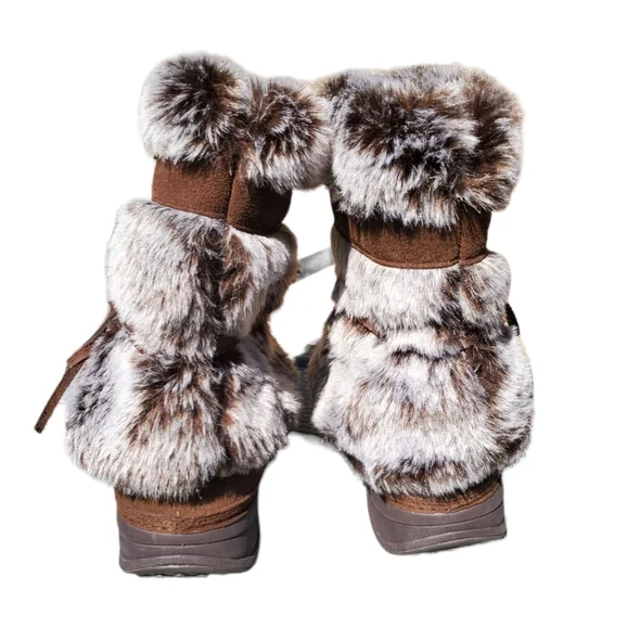 Skechers Brown Winter Boots. Sz.6 - Picture 7 of 12